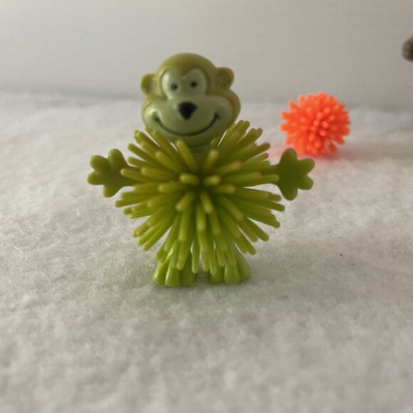 Mini Koosh Ball Figure Set Animals Monkey Spiky - Picture 3 of 13